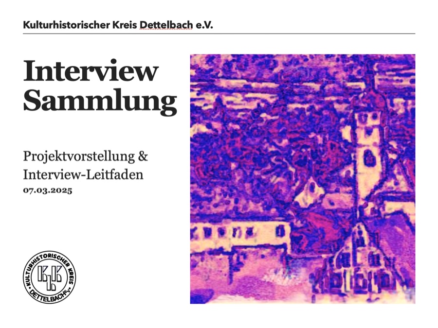 Broschüre: Interview-Sammlung – Projektvorstellung & Leitfaden